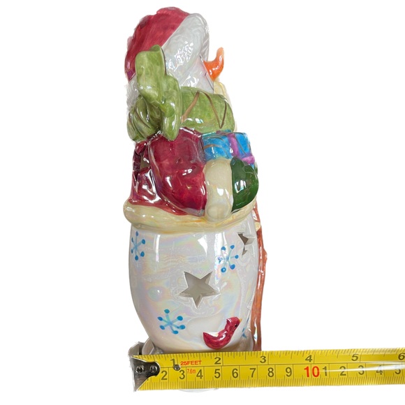 Vintage Snowman Tea Light - Picture 3 of 10